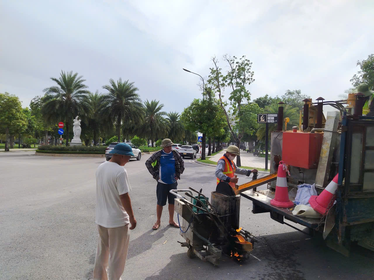 sơn vạch giao thông tại thanh hóa, uy tín chất lượng giả cả tốt