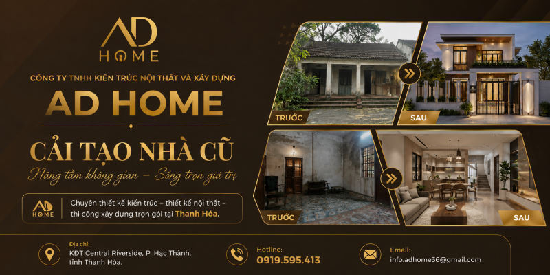 cải tạo nhà cũ tại thanh hóa